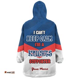Newcastle Knights Custom Snug Hoodie - Knights Supporter Snug Hoodie