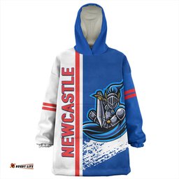 Newcastle Knights Sport Snug Hoodie - Knights Mascot Quater Style