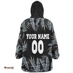 Penrith Panthers Custom Snug Hoodie - Tropical Patterns Penrith Panthers Snug Hoodie