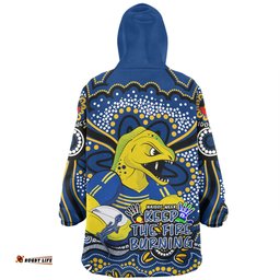 Parramatta Eels Snug Hoodie Aboriginal Inspired Naidoc Week Custom For Die Hard Fan Supporters