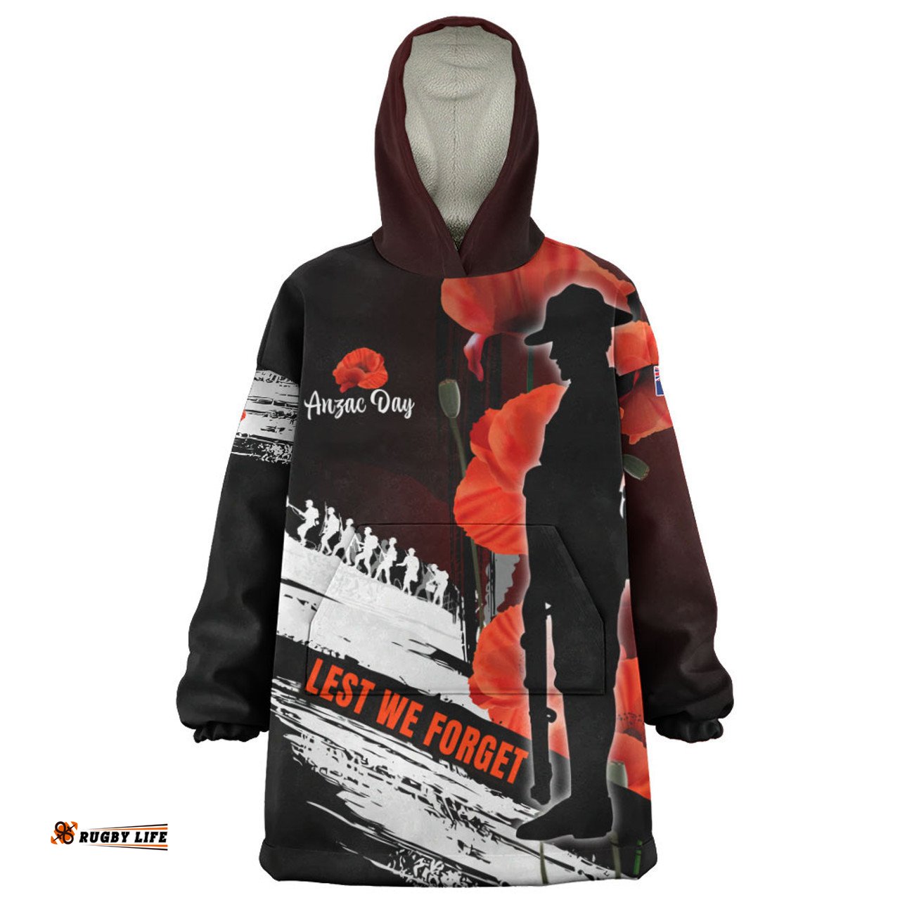Australia Custom Snug Hoodie - Anzac Day Special Style