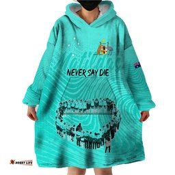 matildas til its done custom wearable blanket hoodie australia womens soccer turquoise style
