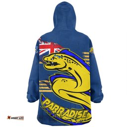 Parramatta Eels Snug Hoodie Custom For Die Hard Fan Australia Flag Scratch Style