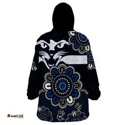 afl geelong cats 1859 aboriginal wearable blanket hoodie