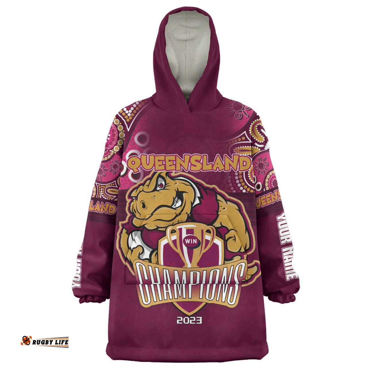 Cane Toads Sport Snug Hoodie - Custom Talent Win Games But Teamwork And Intelligence Win Championships With Aboriginal Style