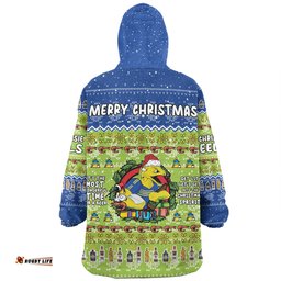 Parramatta Eels Christmas Custom Snug Hoodie - Chrissie Spirit Snug Hoodie