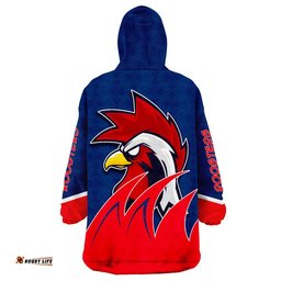 roosters rugby wearable blanket hoodie