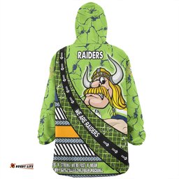 Canberra Raiders Snug Hoodie - Theme Song For Rugby With Sporty Style