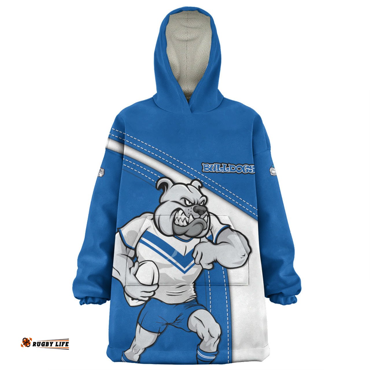 Canterbury-Bankstown Bulldogs Snug Hoodie Custom Team Of Us Die Hard Fan Supporters