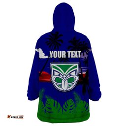 nrl warriors wearable blanket hoodie summer vibe style