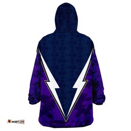 storm rugby wearable blanket hoodie anzac day