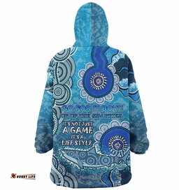 Cronulla-Sutherland Sharks Custom Snug Hoodie - Sharkies for Life Oodie