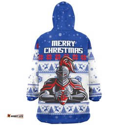 Newcastle Knights Christmas Custom Snug Hoodie - Special Ugly Christmas Snug Hoodie