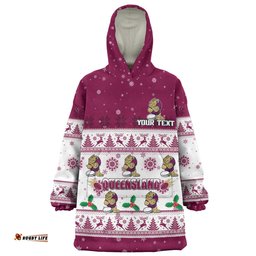Queensland Cane Toads Christmas Custom Snug Hoodie - Special Ugly Christmas Snug Hoodie