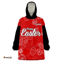 melbourne renegades cricket happy easter day wearable blanket hoodie simple style