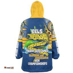 Parramatta Eels Sport Snug Hoodie - Custom Talent Win Games But Teamwork And Intelligence Win Championships With Aboriginal Style