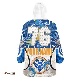 Australia City of Canterbury Bankstown Custom Snug Hoodie - Go Mighty Berries Personalized Name And Number Indigenous Oodie