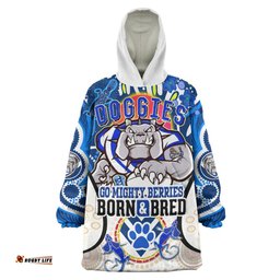 Australia City of Canterbury Bankstown Custom Snug Hoodie - Go Mighty Berries Personalized Name And Number Indigenous Oodie