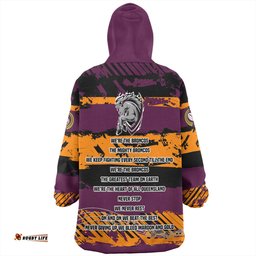 Brisbane Broncos Snug Hoodie - Theme Song Inspired