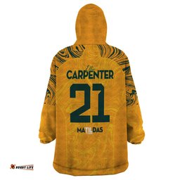 ellie carpenter australian matildas wearable blanket hoodie