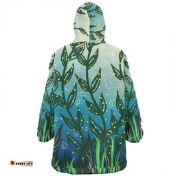 Australia Aboriginal Snug Hoodie - Nature Concept Aboriginal Style Snug Hoodie