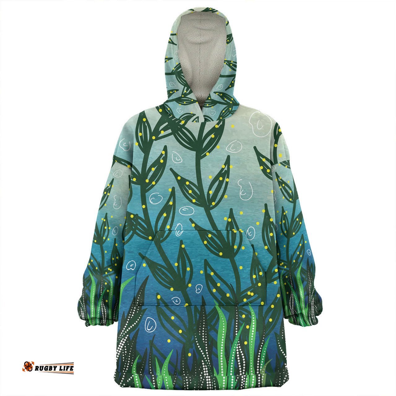 Australia Aboriginal Snug Hoodie - Nature Concept Aboriginal Style Snug Hoodie