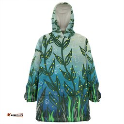 Australia Aboriginal Snug Hoodie - Nature Concept Aboriginal Style Snug Hoodie