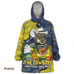 North Queensland Cowboys Custom Snug Hoodie - Australian Big Things Snug Hoodie