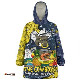 North Queensland Cowboys Custom Snug Hoodie - Australian Big Things Snug Hoodie