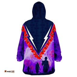 nrl storm wearable blanket hoodie anzac day poppy flowers jersey