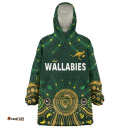 Australia Aboriginal Custom Snug Hoodie - Snake Circle And Symbols With Aboriginal Style Snug Hoodie