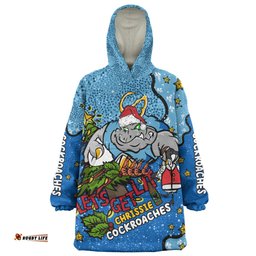 New South Wales Cockroaches Christmas Custom Snug Hoodie - Let's Get Lit Chrisse Pressie Snug Hoodie