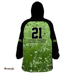 sydney thunder custom wearable blanket hoodie bbl cricket team 2024