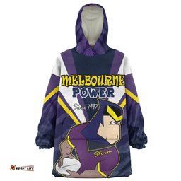 Melbourne Storm Custom Snug Hoodie - Melbourne Storm Supporter Snug Hoodie