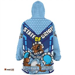 Cockroach Sport Snug Hoodie - Custom Mighty Blues