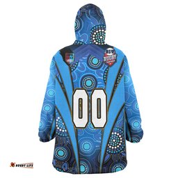 Cockroaches Snug Hoodie - Custom Cockroaches Mascot With Aboriginal Inspired Art Oodie Blanket