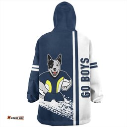 North Queensland Cowboys Snug Hoodie - North Queensland Cowboys Mascot Quater Style