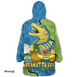 Parramatta Eels Custom Snug Hoodie - Australian Big Things Snug Hoodie