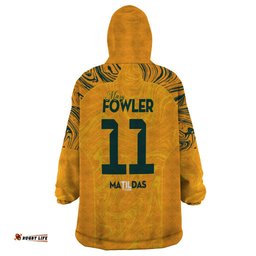 mary fowler australian matildas wearable blanket hoodie