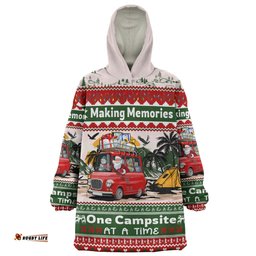 Australia Camping Christmas Snug Hoodie - Making Memories One Campsite At A Time Snug Hoodie