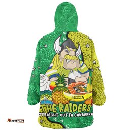 Canberra Raiders Custom Snug Hoodie - Australian Big Things Snug Hoodie