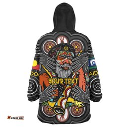 Australia NAIDOC Week Snug Hoodie - Custom For Our Elders Aboriginal Inspired Oodie Blanket