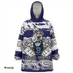 Canterbury-Bankstown Bulldogs Snug Hoodie - Theme Song Inspired