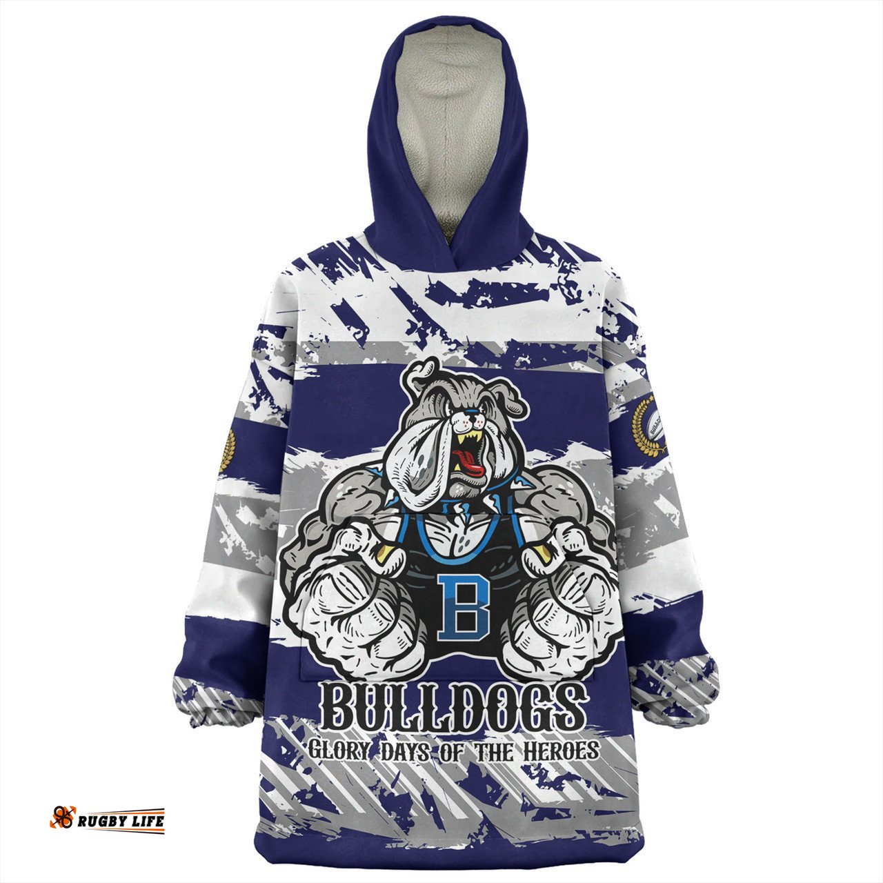 Canterbury-Bankstown Bulldogs Snug Hoodie - Theme Song Inspired