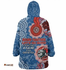 Newcastle Knights Custom Snug Hoodie - Bound Together Oodie
