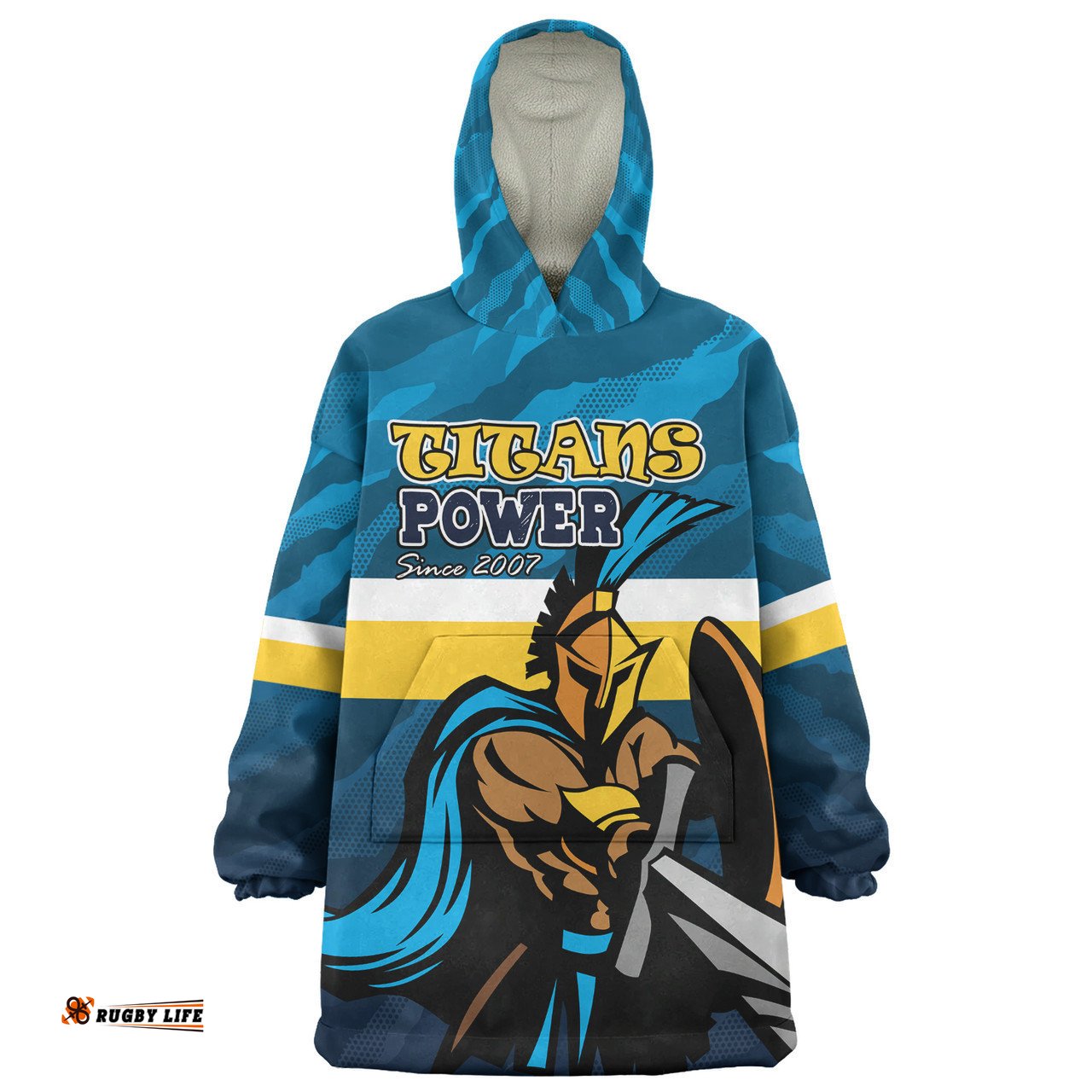 Gold Coast Titans Custom Snug Hoodie - I Hate Being This Awesome But Gold Coast Titans Snug Hoodie