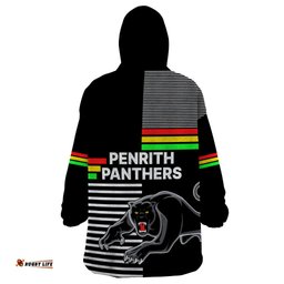 penrith panthers rugby wearable blanket hoodie proud the panthers comeback