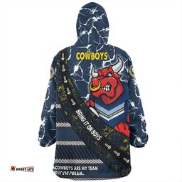 North Queensland Cowboys Snug Hoodie - Theme Song For Rugby With Sporty Style