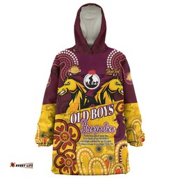 australia brisbane anzac day custom wearable blanket hoodie old boys bronxnation wearable blanket hoodie