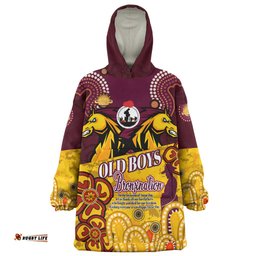 australia brisbane anzac day custom wearable blanket hoodie old boys bronxnation wearable blanket hoodie